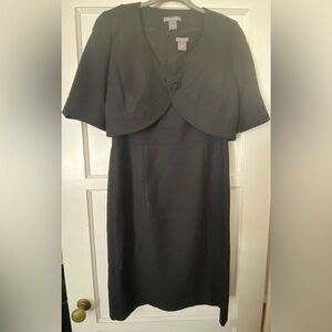 Vintage looking “Jackie O” dress with mini jacket set. Size 6.